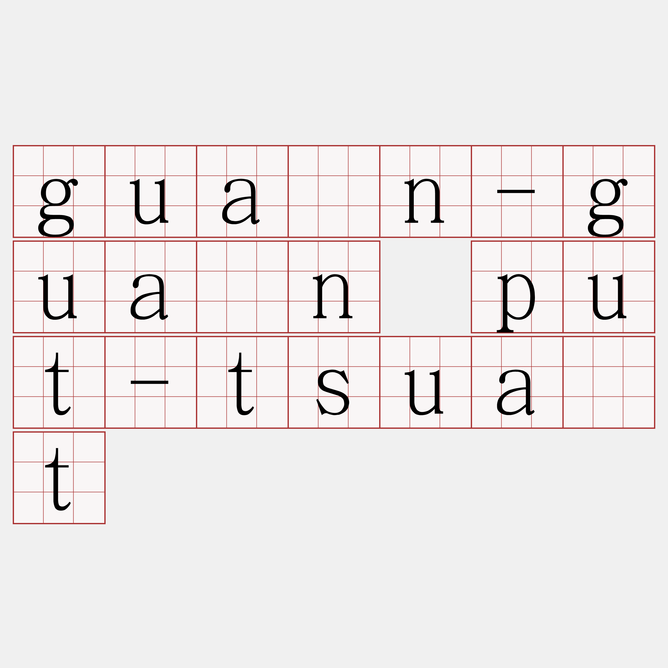 guân-guân put-tsua̍t